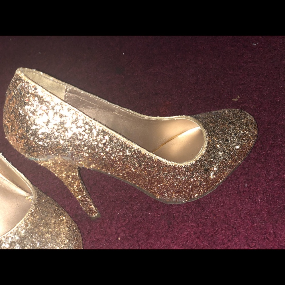 Golden heels